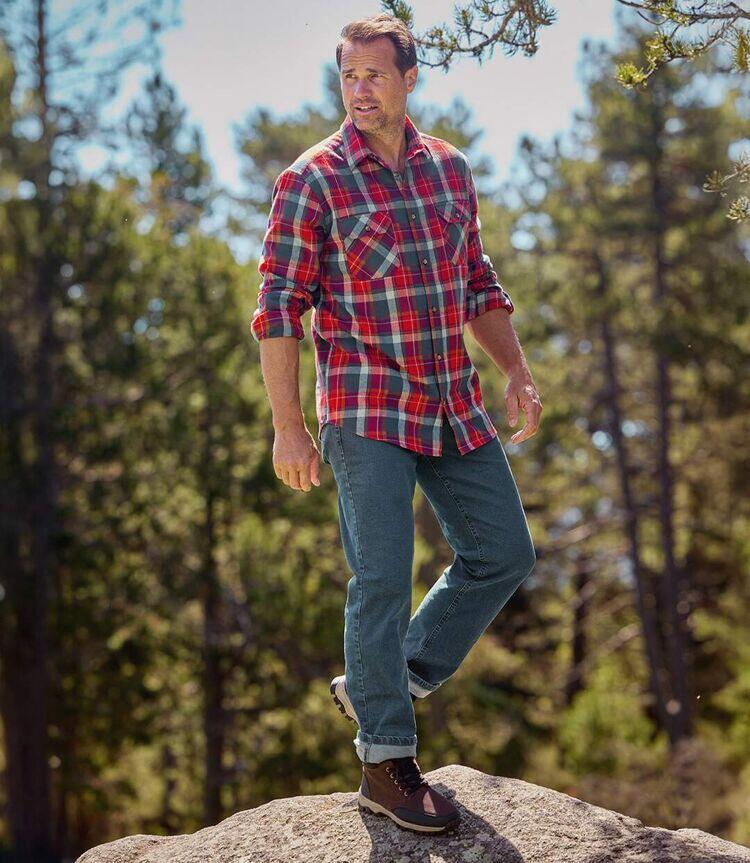 Chemise Flanelle à Carreaux Tadoussac  4/7