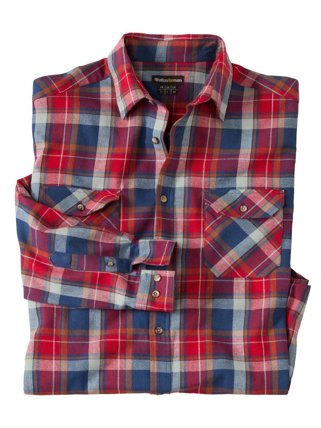 Chemise Flanelle à Carreaux Tadoussac  1/7