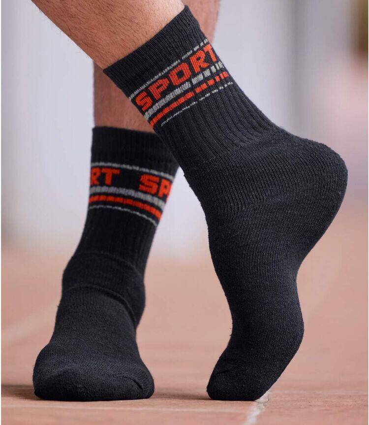 4 Paar Socken mit Jacquard-Muster 5/6