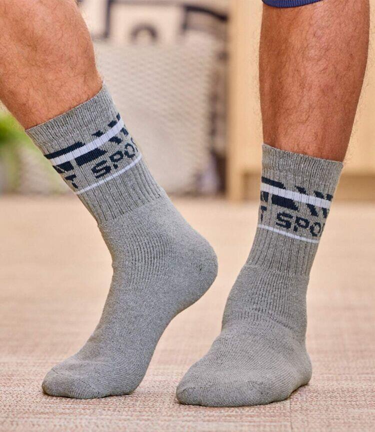 Lot de 5 Chaussettes Mi-Hautes Sport 3/7