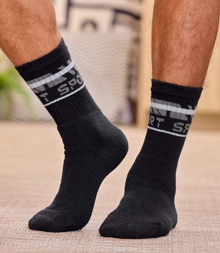 Lot de 5 Chaussettes Mi-Hautes Sport 2/7