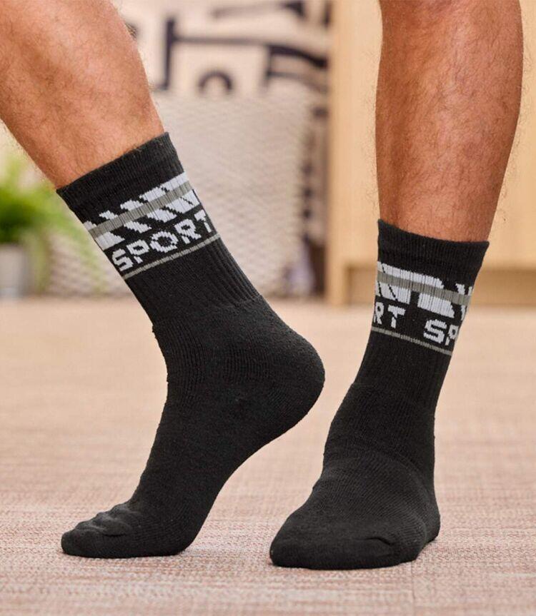 Lot de 5 Chaussettes Mi-Hautes Sport 4/7