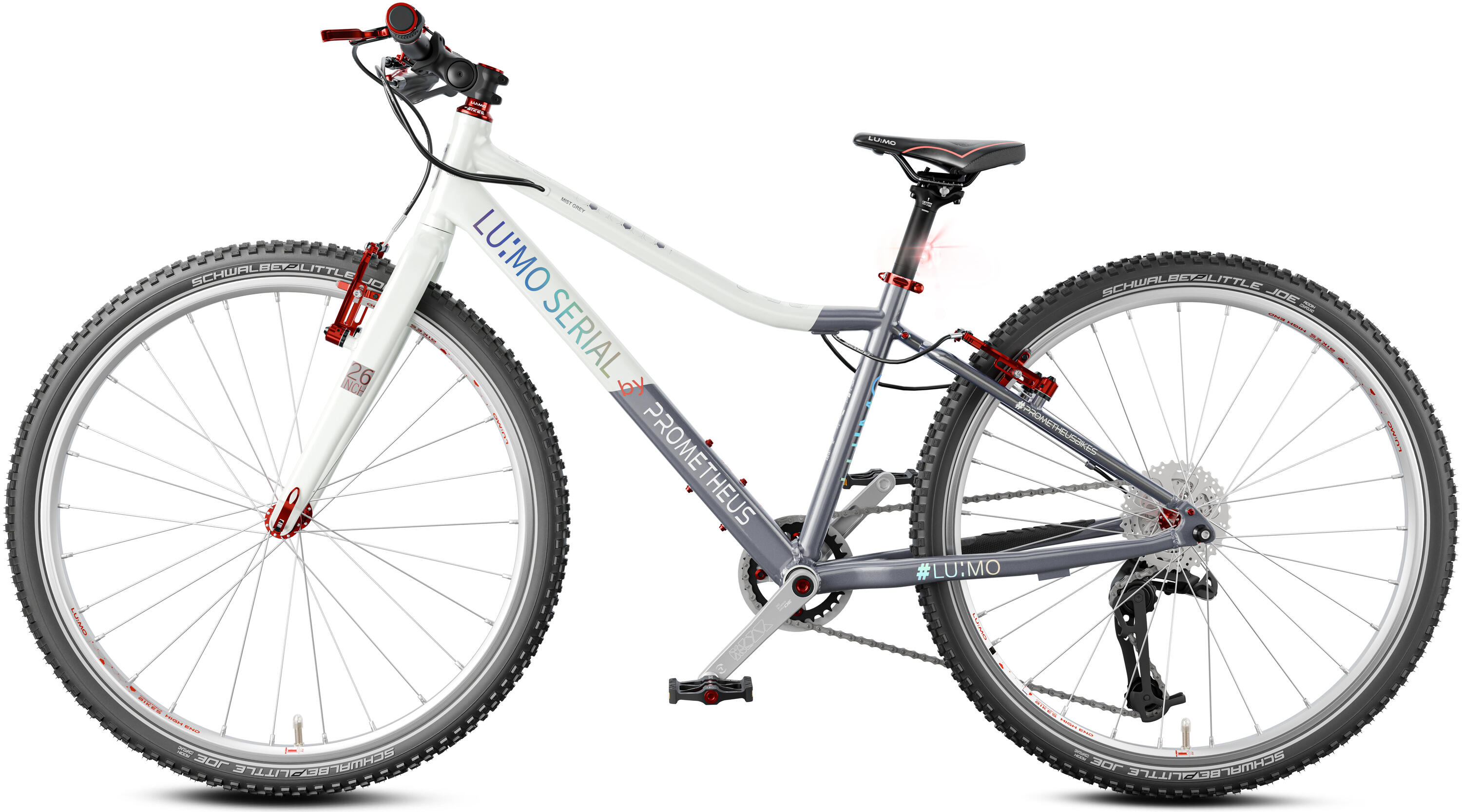 Kinderfahrrad 26 Zoll ab 10 Jahre 9 Gang SRAM ultraleicht Lichtsystem CNC Bremse 3/3