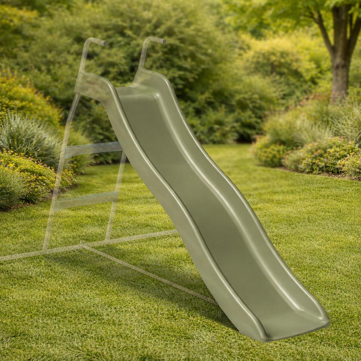 Glissière de toboggan 1,73 m de glisse vert pâle - Hauteur 85 à 90cm 4/4