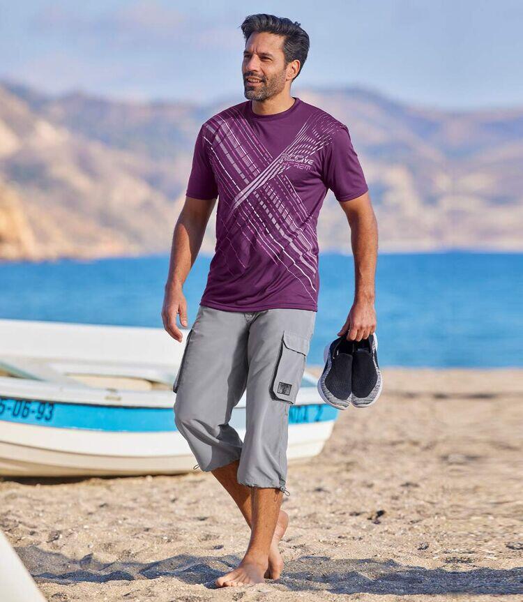Pantacourt Cargo Microfibre Oahu 2/2