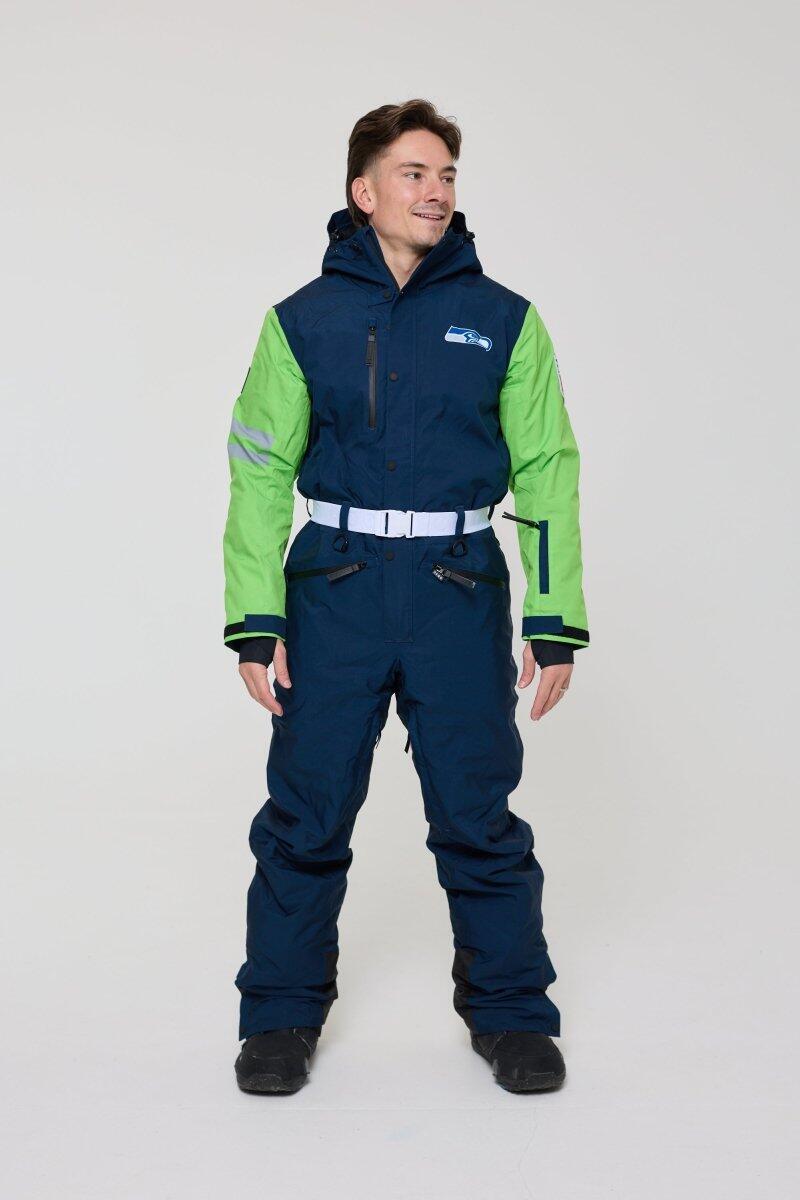 Heren Ski Skipak Waterdicht NFL Seattle Seahawks 2/7