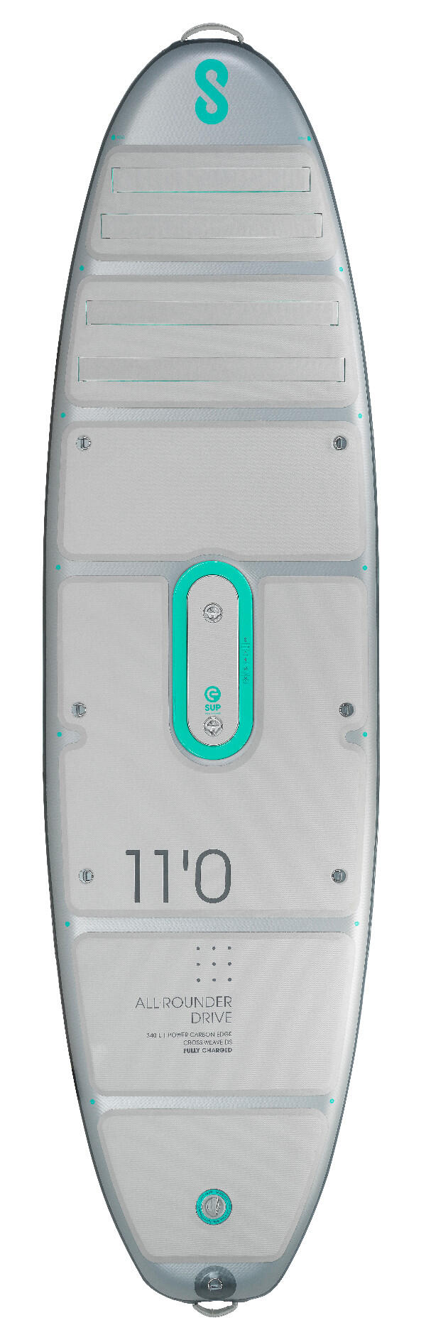 e-SUP SipaBoards Allrounder Silver Electric 336x90x15 cm 2/7