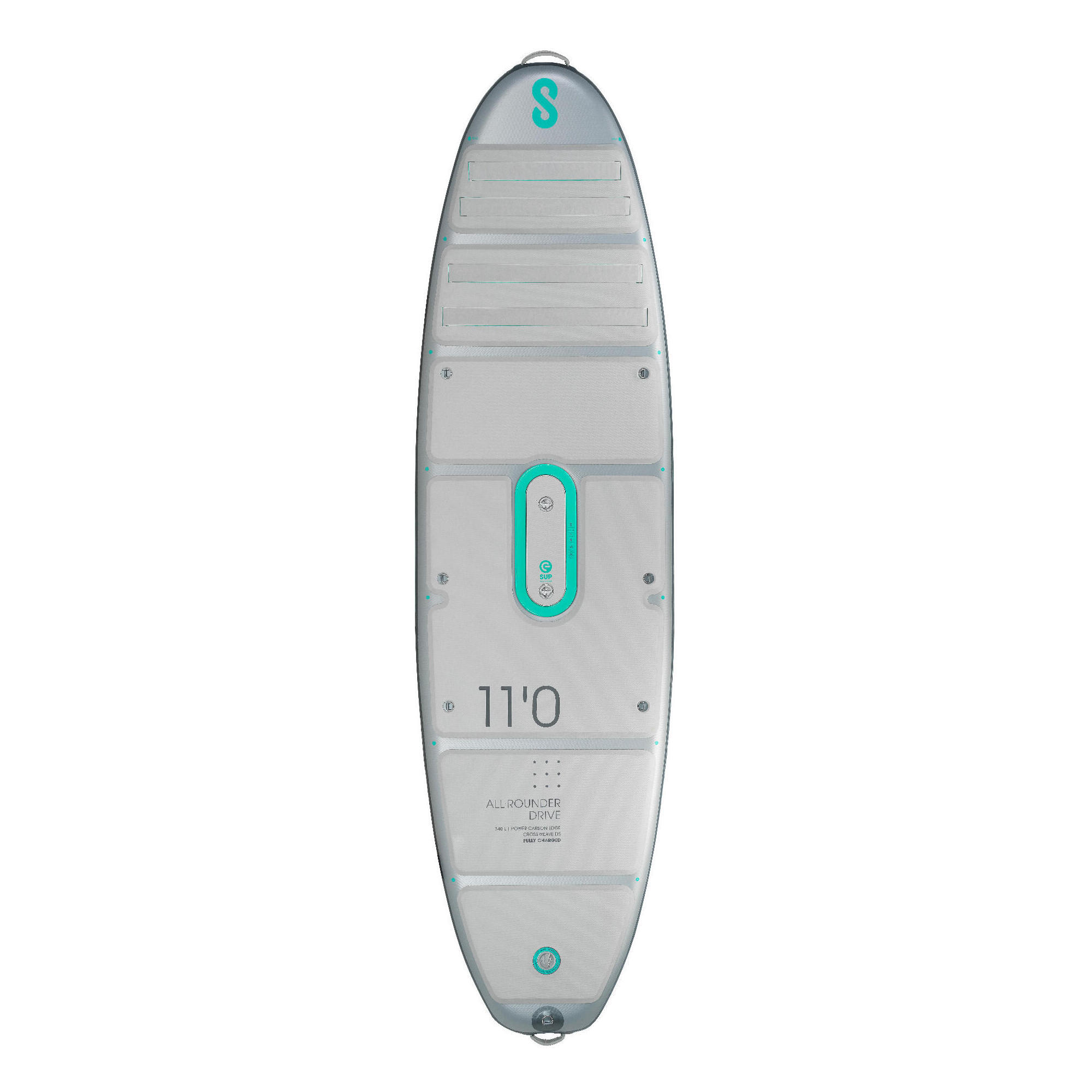 Placă electrică e-SUP SipaBoards Allrounder Silver Electric 336x90x15 cm