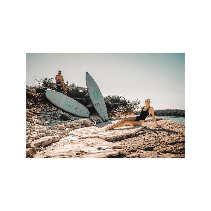 Placă electrică e-SUP SipaBoards Neo Silver Electric 336x77x15 cm