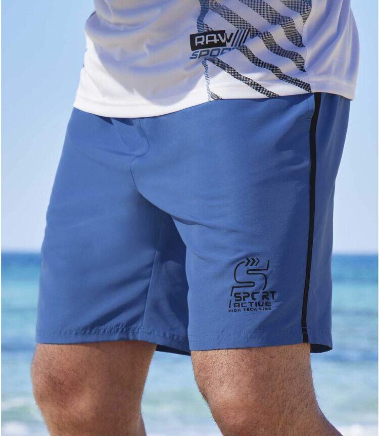 2er-Pack Shorts aus leichter Microfaser 2/4
