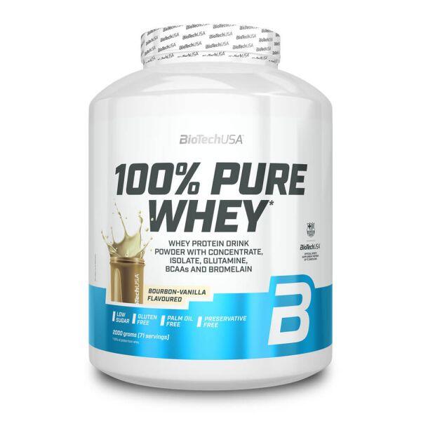 100% Pure Whey - 2Kg Vanilla Bourbon Biotech USA