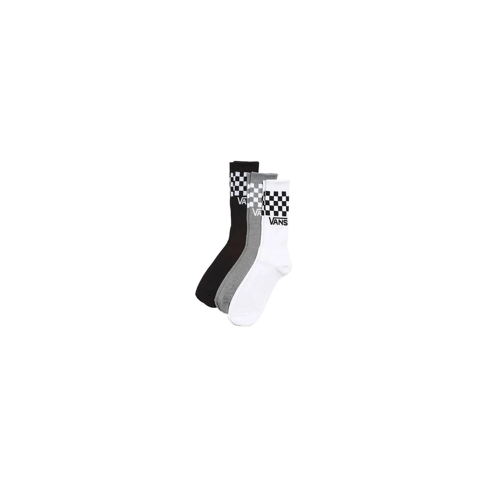 Șosete Vans Classic Check, set de 3 bucăți