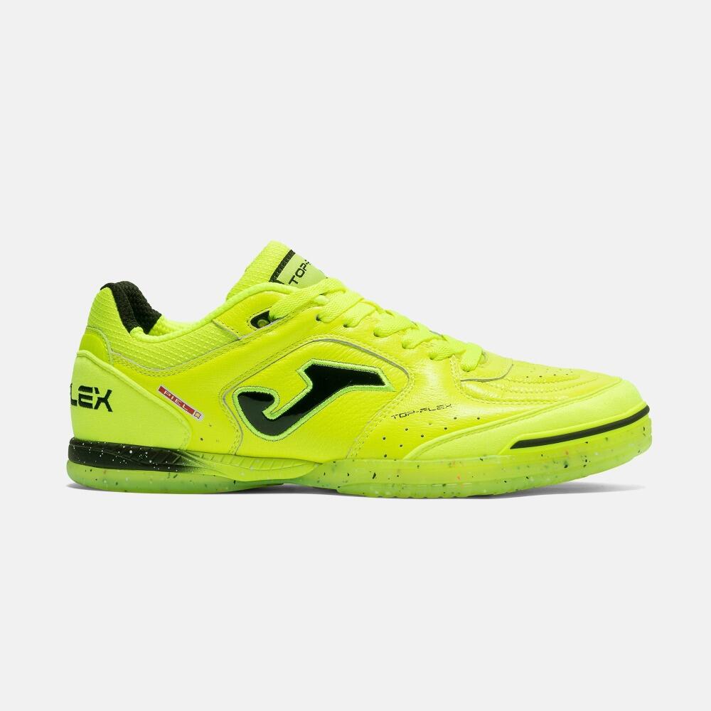 Joma Top Flex 26098 Chuteiras Futsal Amarelas. Azul Amarelo da Decathlon