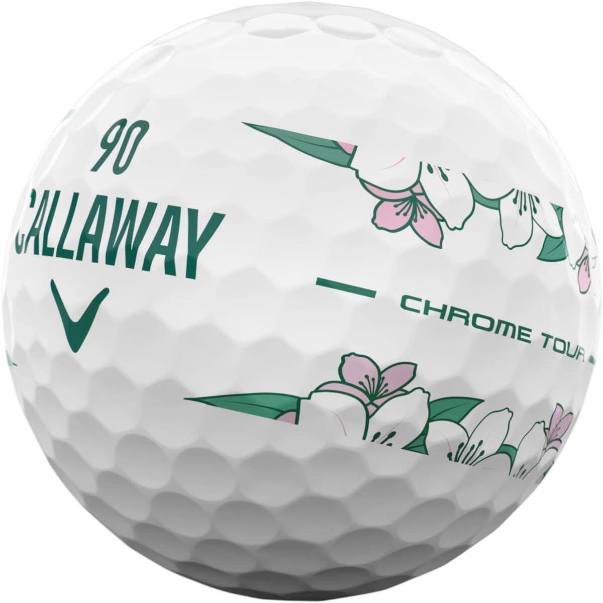 Callaway Chrome Tour Triple April Major, Bolas de golfe 3/6