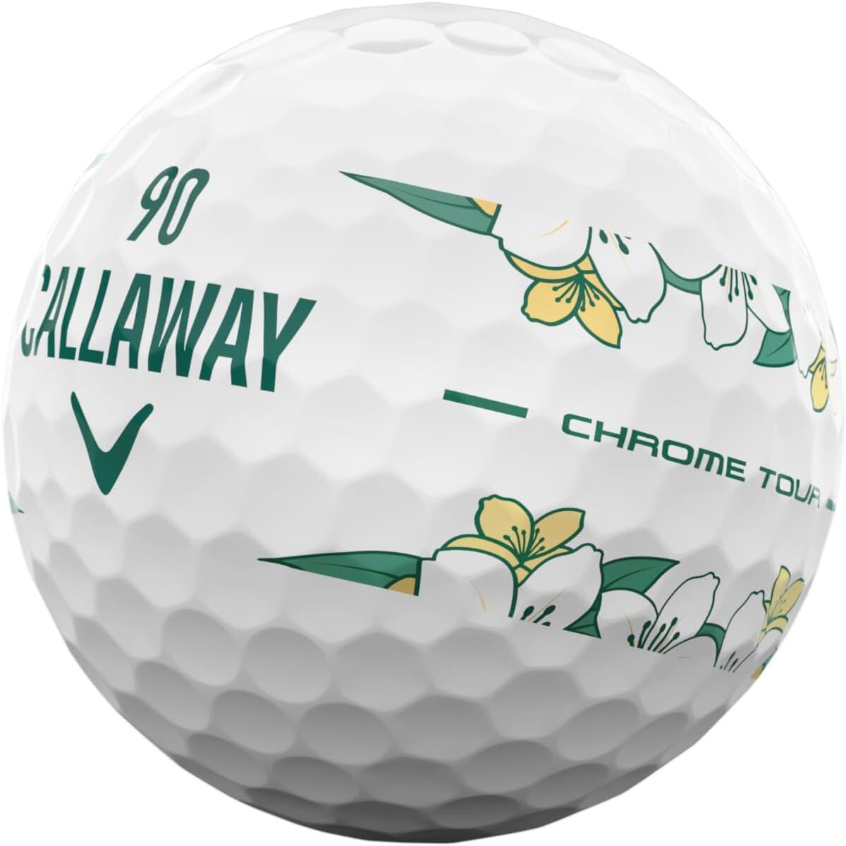 Callaway Chrome Tour Triple April Major, Bolas de golfe 6/6