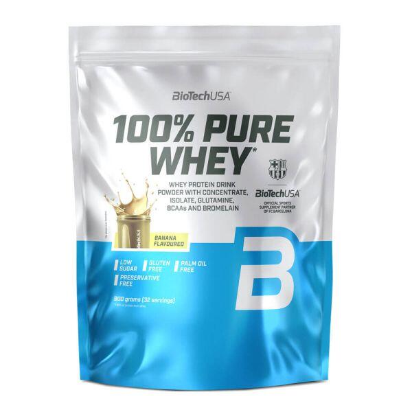 100% czysta serwatka - 900 g Plantain Biotech USA