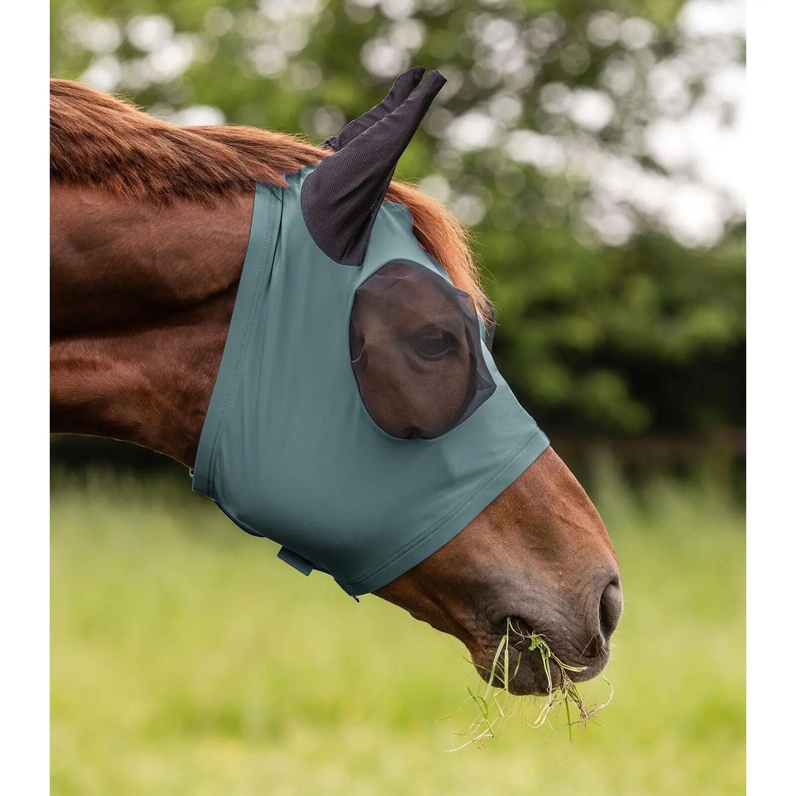 Masque anti-mouches pour cheval Waldhausen Puck 2/3