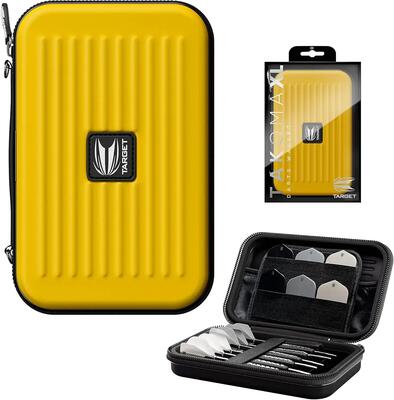 Xl takoma darts wallet voor 6 dartpijlen met fluwelen voering