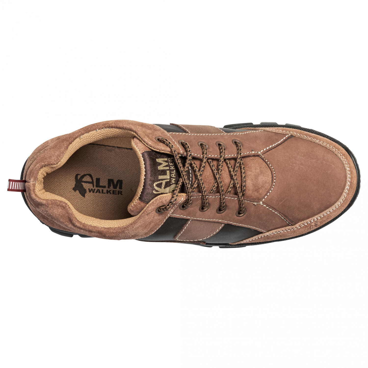 Almwalker Outdoor Lederschuhe Jack Herren (Braun/Schwarz) Größe 42 3/4