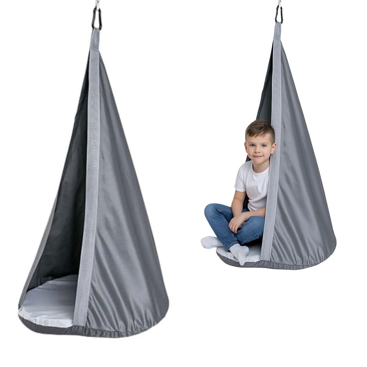 Balançoire cocoon Comet - gris 1/4