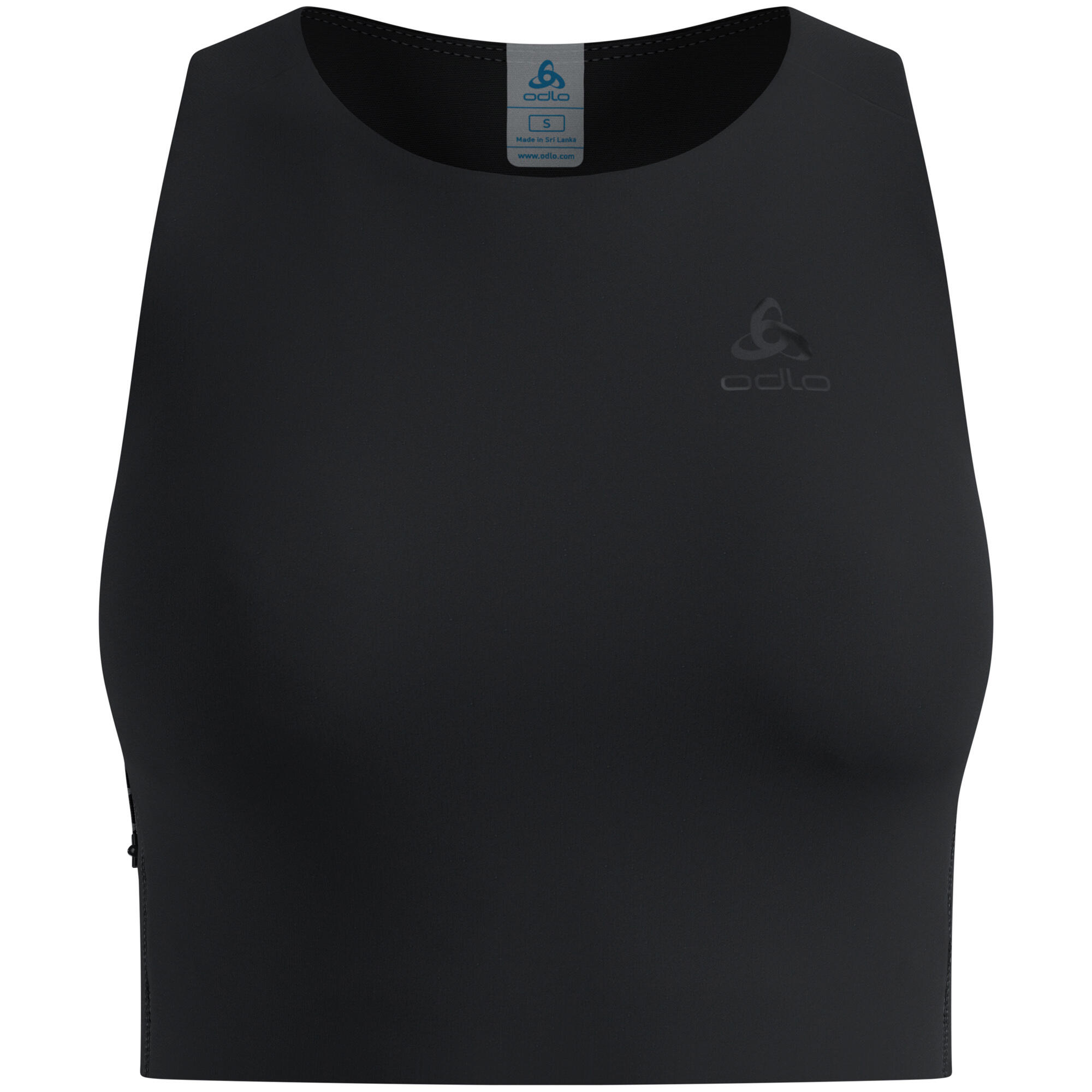 Koszulka tech. bez rękawów damska ODLO Tank crop X-ALP TRAIL CARGO czarna 7/7