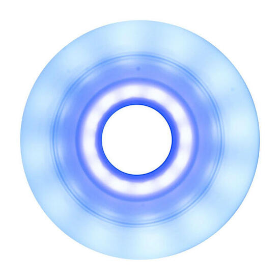 Zestaw 4 kółek do rolek Luminous 80mm/85A Duo White Blue LED