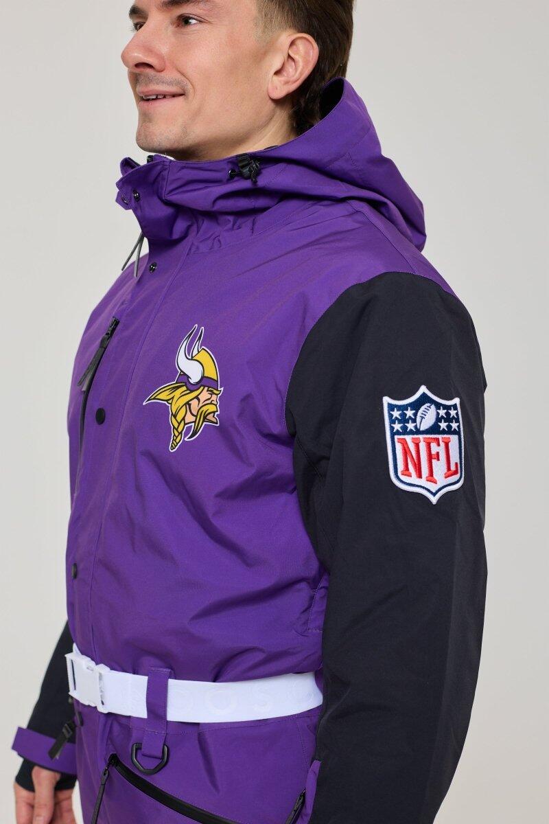 Herren Ski Skianzug Wasserdicht NFL Minnesota Vikings 5/7
