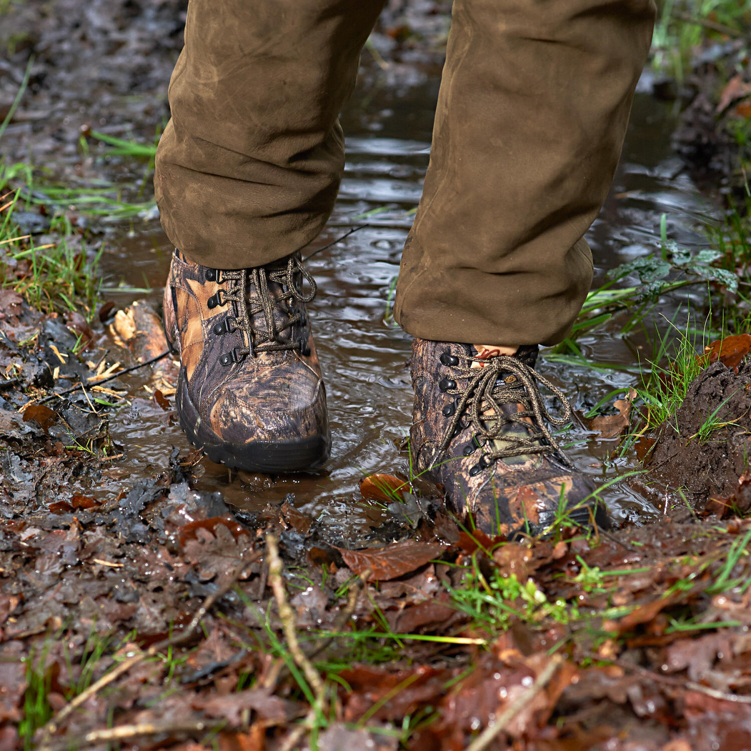 Almwalker Outdoorboots Deep Forest Herren (Camouflage) Größe 46 5/5