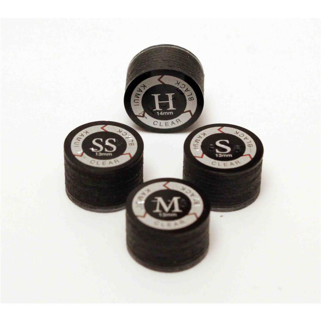 Kamui Clear Black Klebeleder 14 mm supersoft 4/4