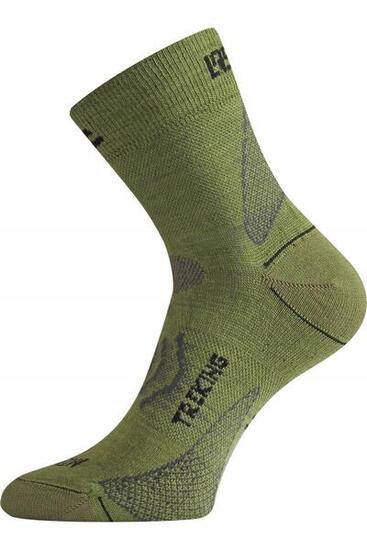 Chaussettes - Cyclisme - Unisexe - LASTING - 75 % laine mérinos - Vert