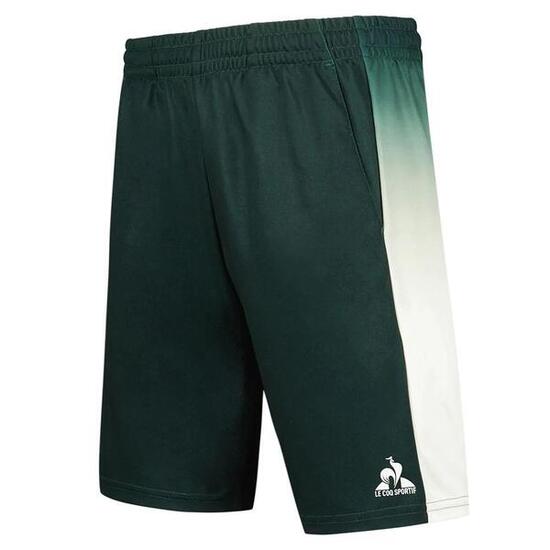 Short de Sport Vert Garçon Le Coq Sportif Tennis Pro N°2