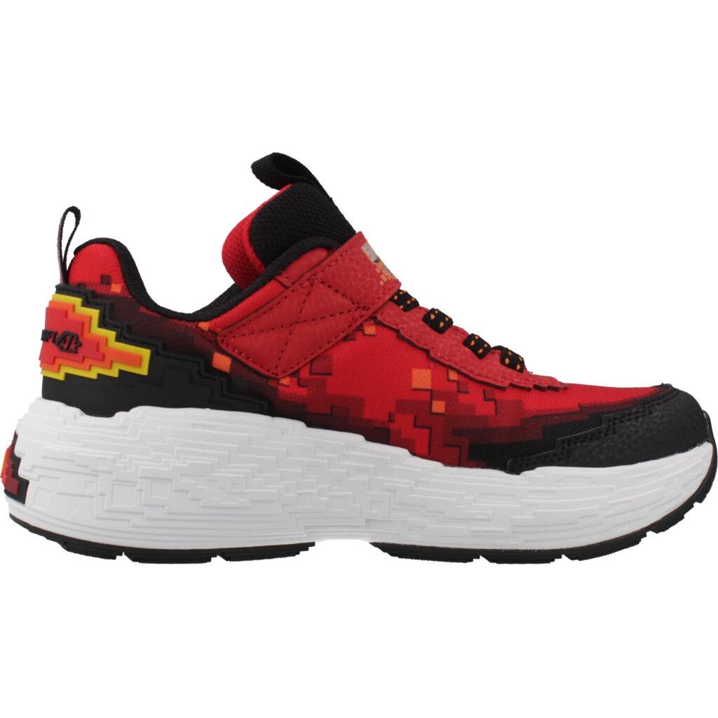 Buty SKECHERS MEGA-CRAFT 4K Czerwony 4/5