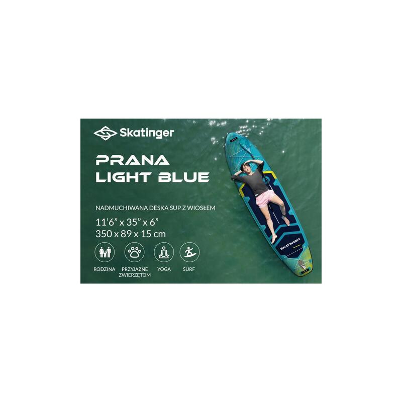 Paddleboard SKATINGER Prana Meteor Blue 350x89x15 cm (11'6'') yoga