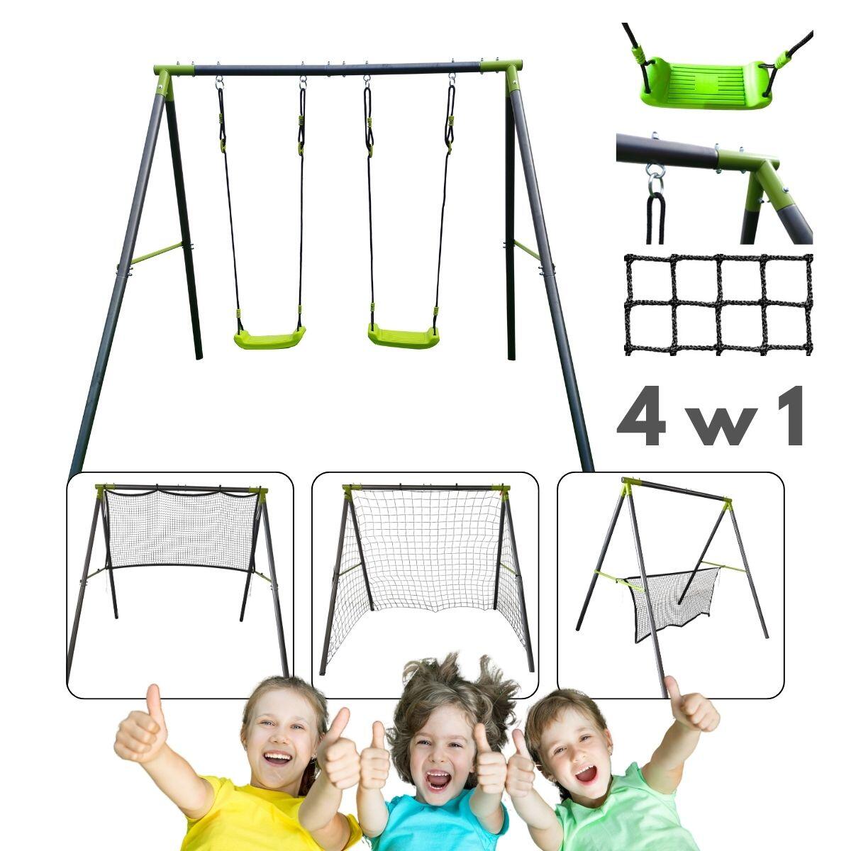 Deluxe Multisport 5in1 garden playground 1/7