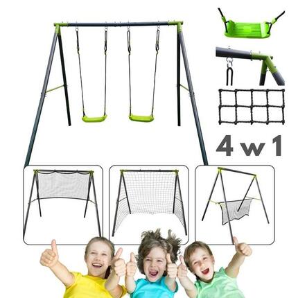 Deluxe Multisport 5in1 Garten Spielplatz