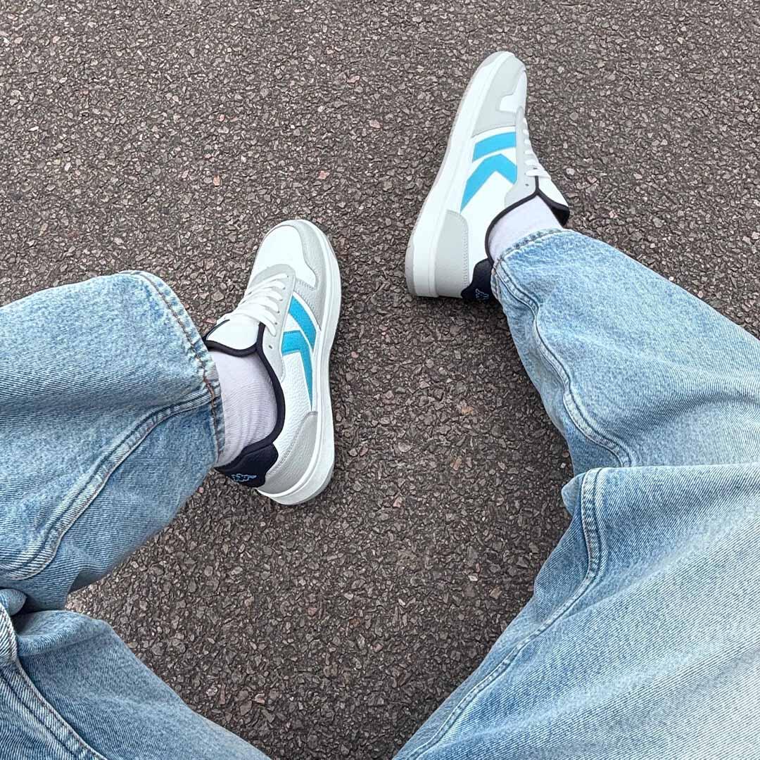 Baskets homme LOGO KARUSHI blanc 4/7