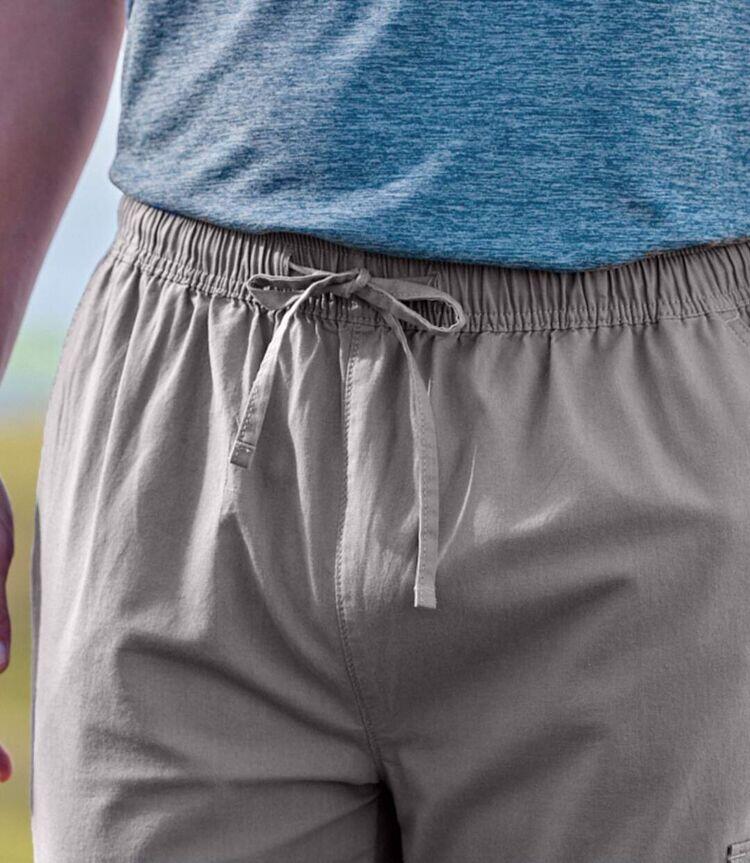 Pantalon Détente Cargo Gris 3/4