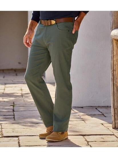 Pantalon Twill Stretch Confort