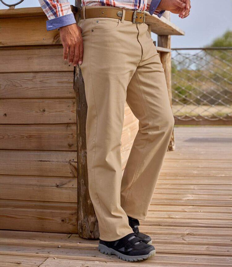 Lot de 2 Pantalons STRETCH CONFORT Coupe Regular 5/7