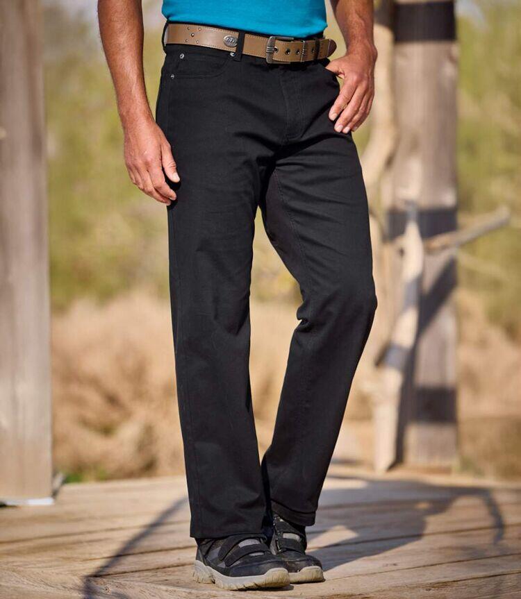 Lot de 2 Pantalons STRETCH CONFORT Coupe Regular 4/7