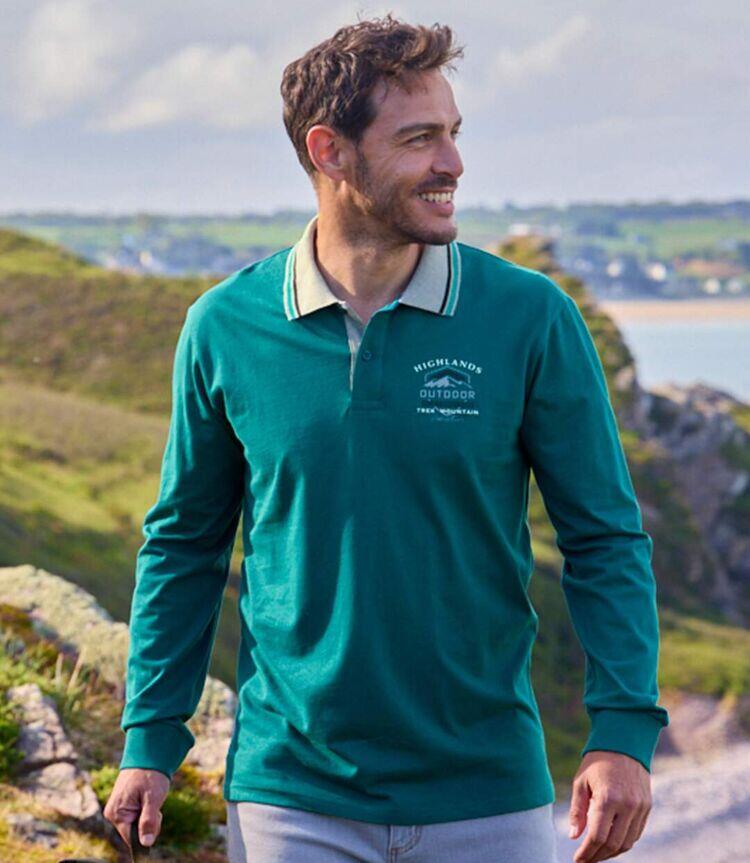 2er-Pack langärmelige Poloshirts 3/6