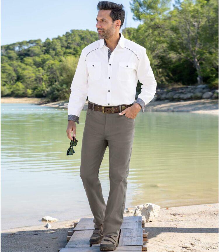 Pantalon 5 Poches Confort Stretch 3/3