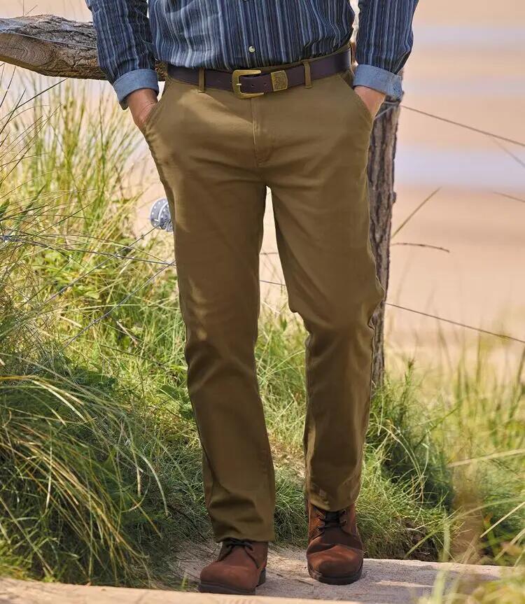 Le Pantalon Chino Stretch 3/4