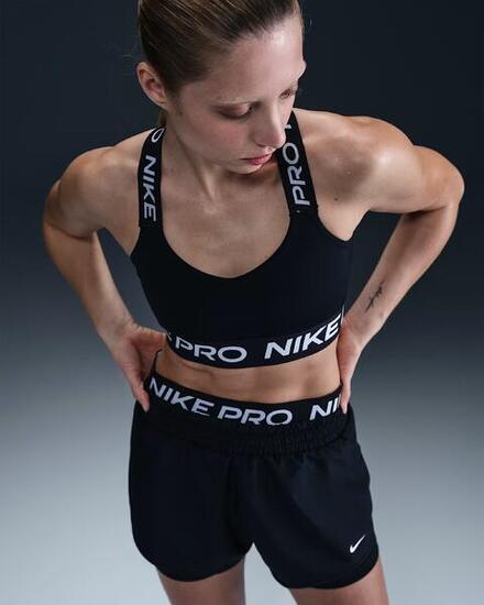 Top - reggiseni sportivi donna nike nero