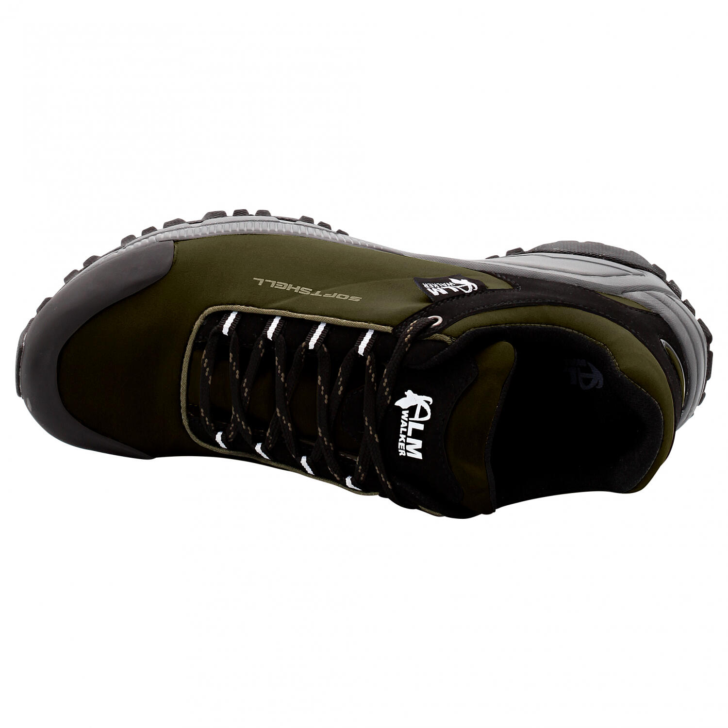 Almwalker Softshellschuhe Laxa Herren (Oliv/Schwarz) Größe 44 2/3