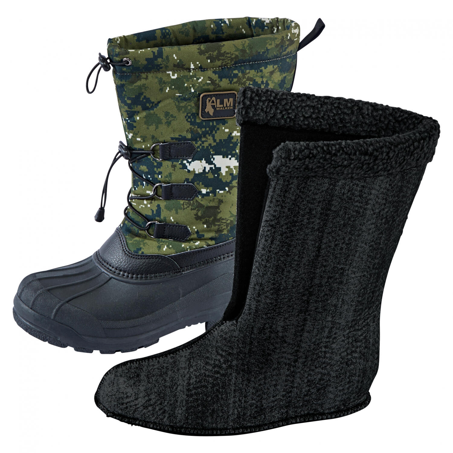 Almwalker Winterboots Shawk Herren (phantomX/Schwarz) Größe 43 3/5
