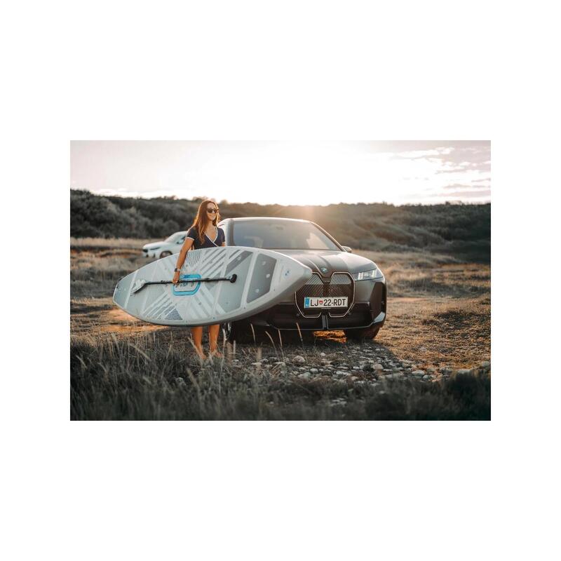 Placă e-SUP BMW x SipaBoards Tourer Electric 365x82×15 cm Mint albastru