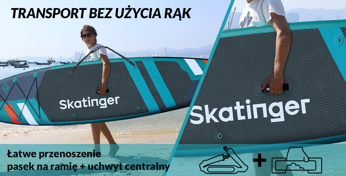 SUP SKATINGER Jade 320x81x15 cm (10'6'') allround plank 4/7