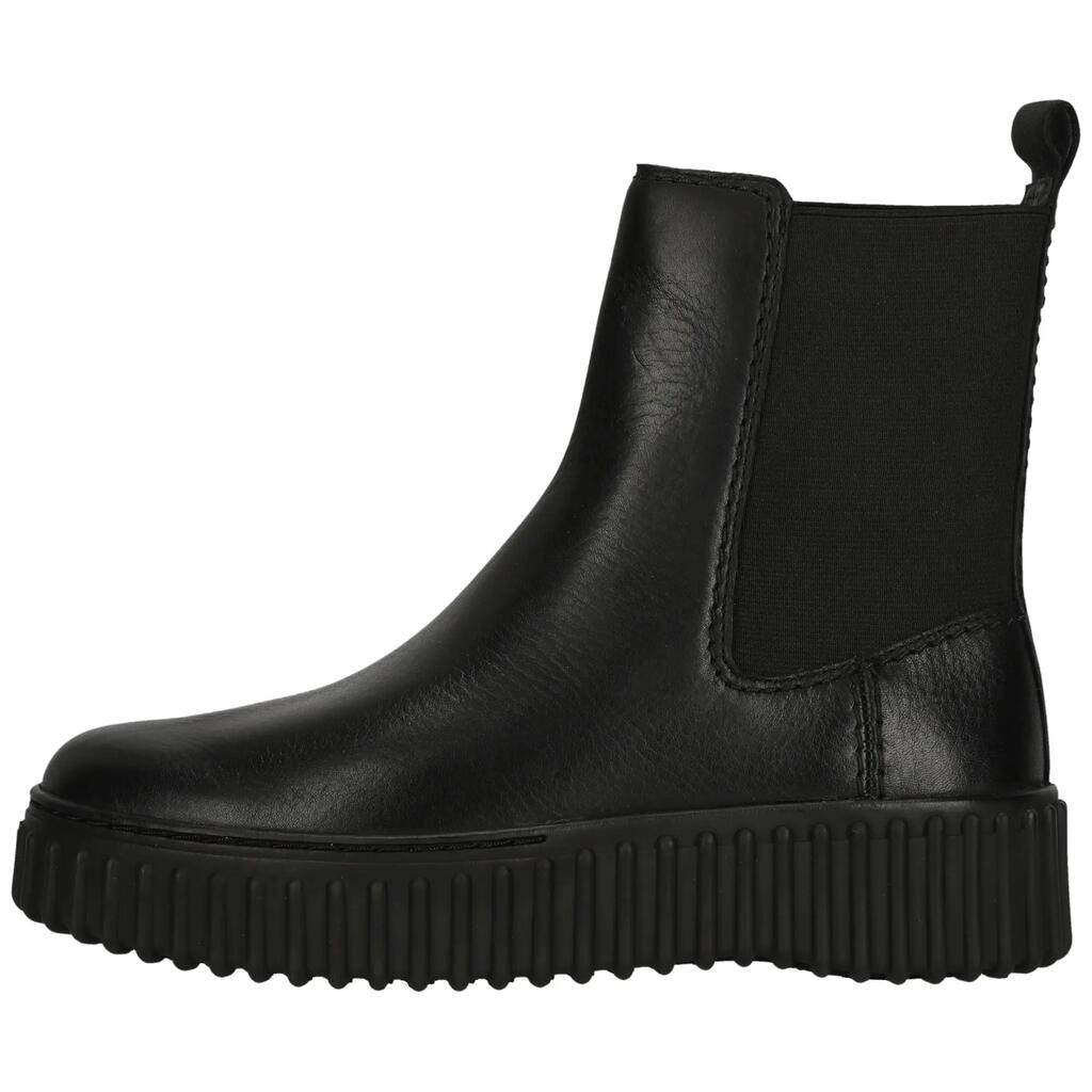 Clarks Torhill Maple Leather Women's Black Boots