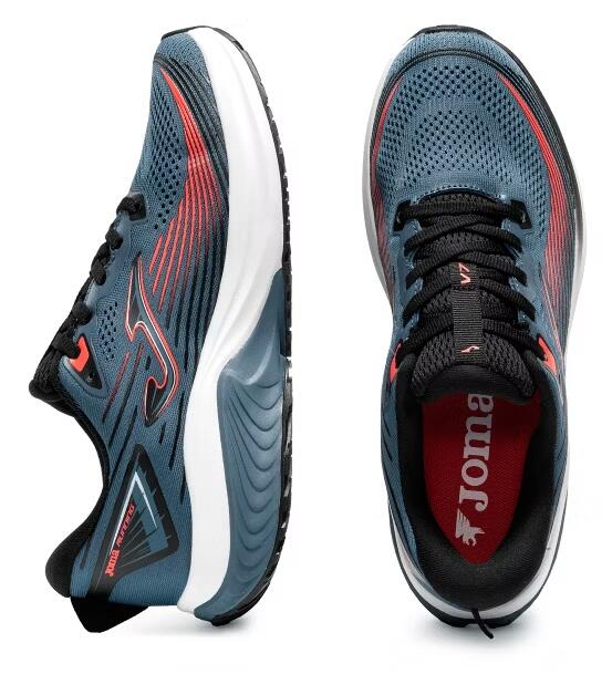 Joma Victory RVICTS2621 scarpa da running uomo grigio-rosso 5/5